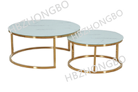 Glass coffee table -ZB0W -Zhongbo