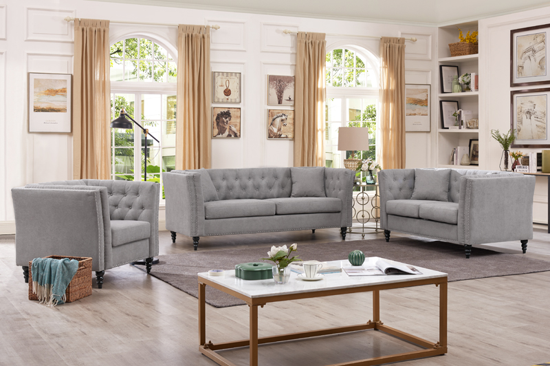 KD sofas designed for E-commerce
