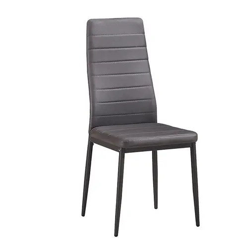 High back upholstered chair Horizontal chair