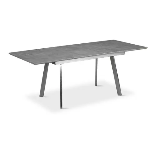 ESOU MDF Dining Table with Stainless Steel Legs DT-9187