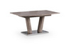 ESOU MDF Dining Table with Stainless Steel Bottom Plate DT-9107