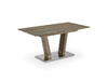 ESOU MDF Dining Table with Stainless Steel Bottom Plate DT-9107