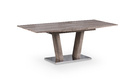 ESOU MDF Dining Table with Stainless Steel Bottom Plate DT-9107