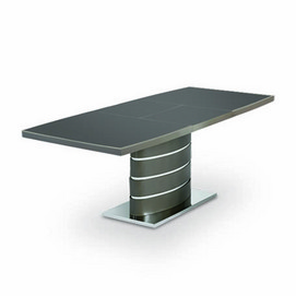 ESOU MDF Dining Table with Stainless Steel Bottom Plate DT-9185