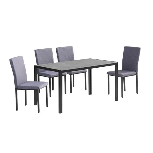 New Stone Imitation Stone Top Dining Furniture Dining Set Dining Table
