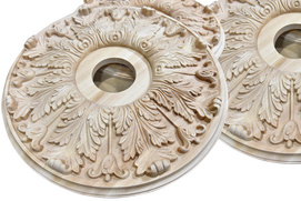 Wood carving Decorative Ceiling Medallion