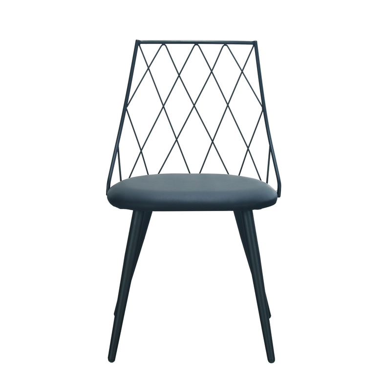 C-1354 Iron mesh back dining chair