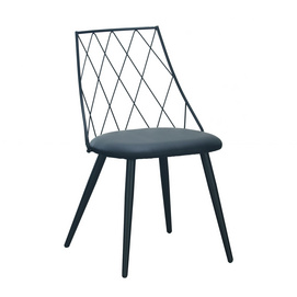 C-1354 Iron mesh back dining chair