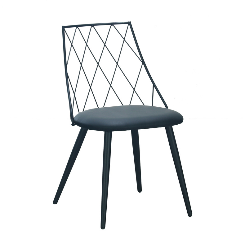 C-1354 Iron mesh back dining chair