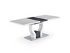 ESOU MDF Dining Table with Stainless Steel Bottom Plate DT-9097