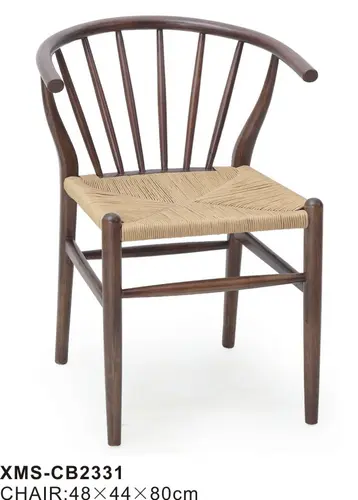 Wooden wishone chair