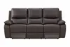 Leather recliner sofa set