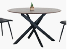 T-2008 MDF round dining table