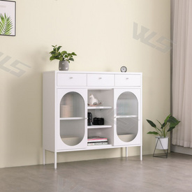 manufacturer wholesale price 2 door sideboard storage cabinet with drawers