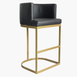 BY-0032 PU high bar stool