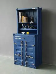 METAL CABINET WITH SHELF