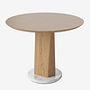Contemporary style round shaped wood Side Table Living Room Furniture Italian Design Luxury coffee table