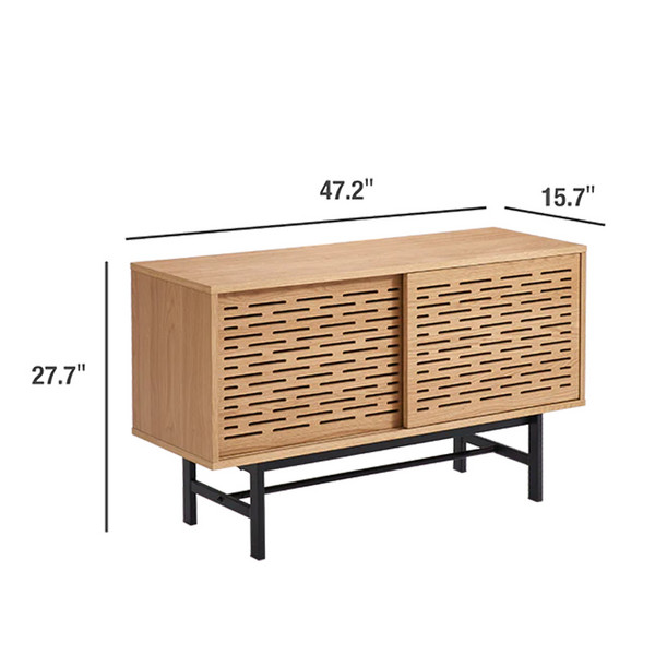 High quality modern design natural wood cabinet for living room from home storage