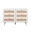 High Quality Customized Home Rattan Wood Furniture Simple Console Cabinet Slate Sideboard