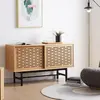High quality modern design natural wood cabinet for living room from home storage