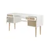 Modern Luxury Hallway Table Mesas De Entrance Home Furniture Rattan Wood Frame Console Table
