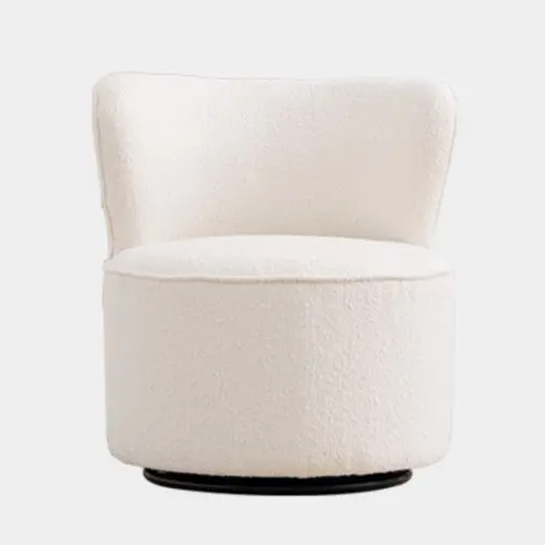 Mini swivel chair with cat scratch fabric