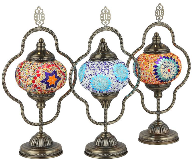 Mosaic table lamp