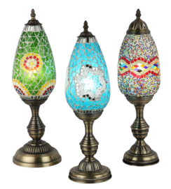 Mosaic table lamp