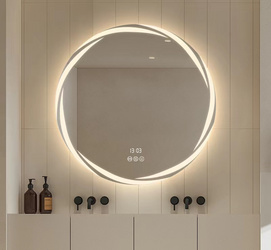 Bathroom lamp mirror
