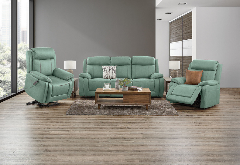 power recliner sofa set #9586