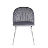 Grey Velvet Dining Chair