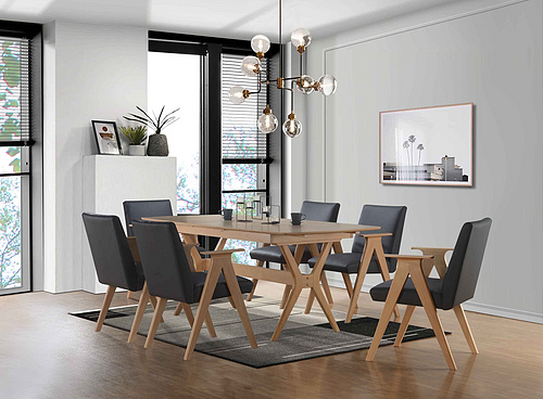 Libra Extension Table & Libra Chair