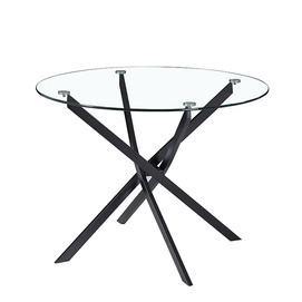 Round Glass Dining Table