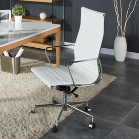 MLM-611319 High Back Aluminum PU Office Chair