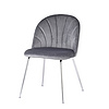 Grey Velvet Dining Chair