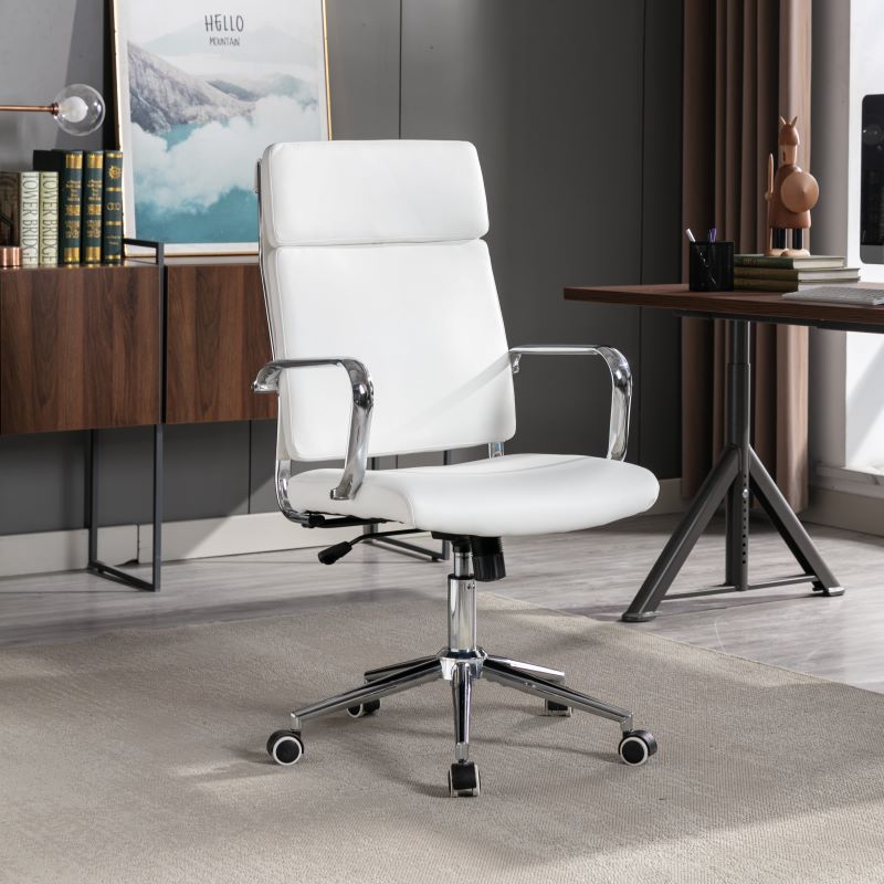 MLM-611726 Metal Frame Medium Back Office Chair
