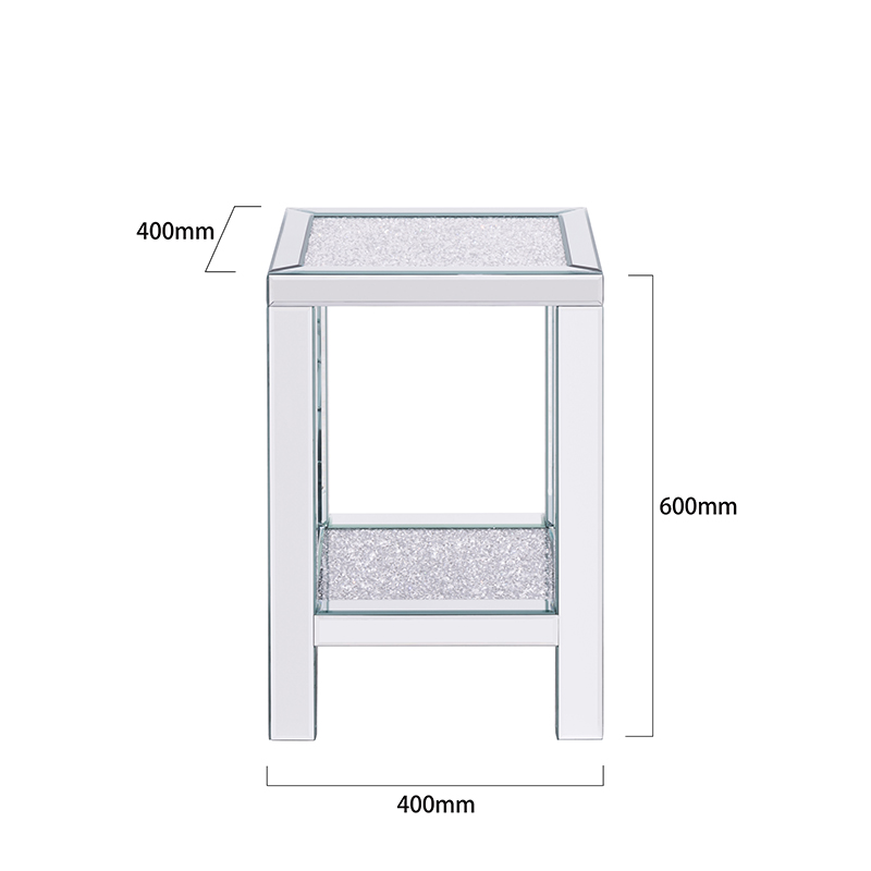 Mirrored Sidetable