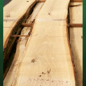 GERMAN UNEDGED WHITE OAK LUMBER