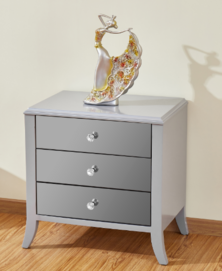 bedside, night stand, 3 drawers chest