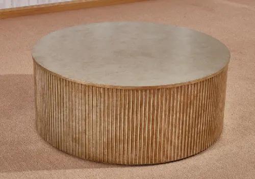 coffee table, round table