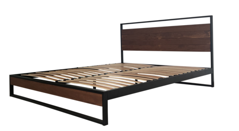 KD WOODEN BED---metal bed