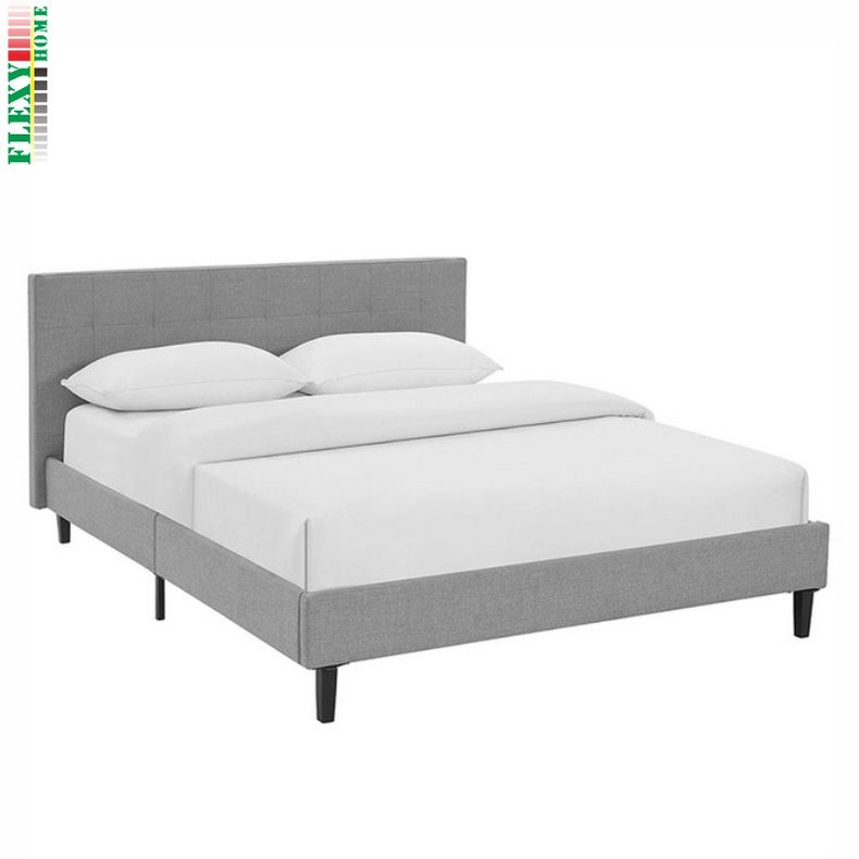 Upholstered Bed metal bed slatted bed