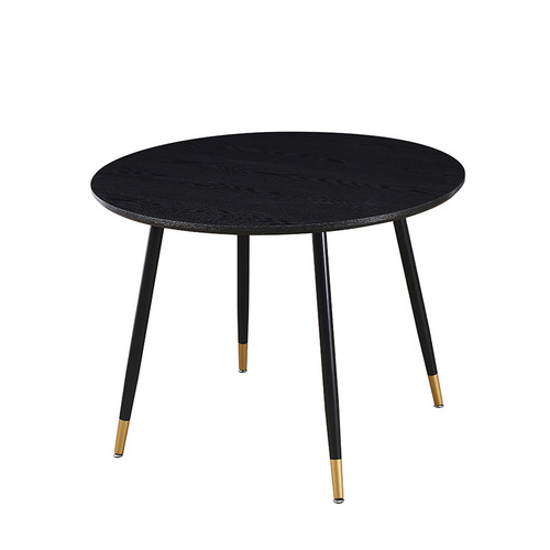Round Dining Table with Golden Tips