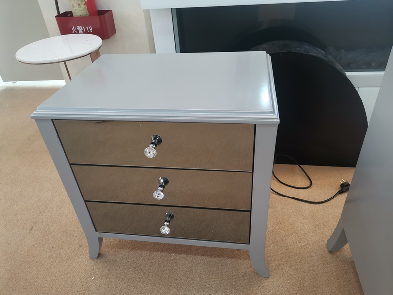 bedside, night stand, 3 drawers chest