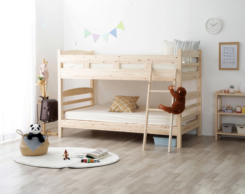 Japanese cypress bunk bed