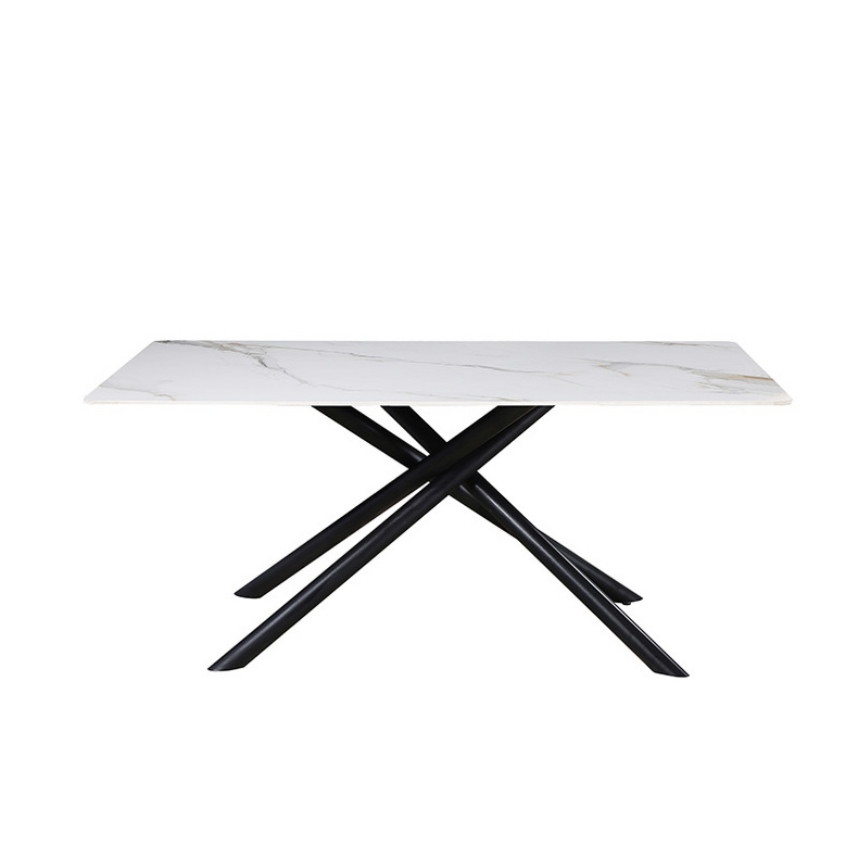 White Marble Color Dining Table