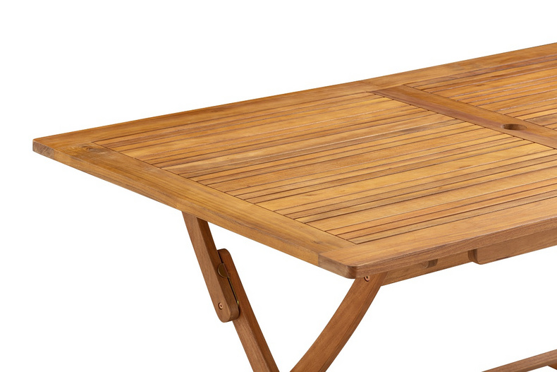 Solid Wood Dining Table-Foldable