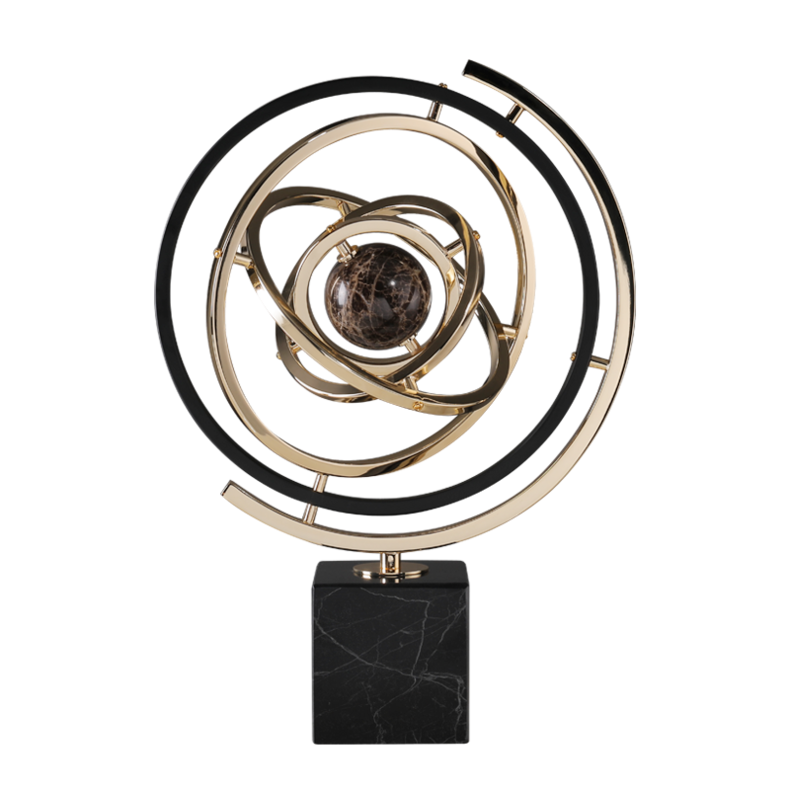 Light luxury Earth's desk ornament
