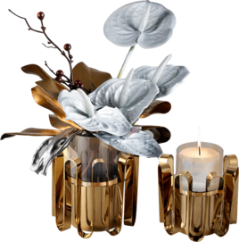 Modern Light luxury creative flower candlestick candlestick