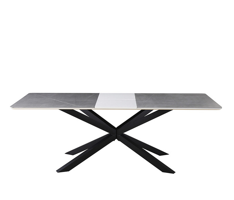 Grey Extension Dining Table
